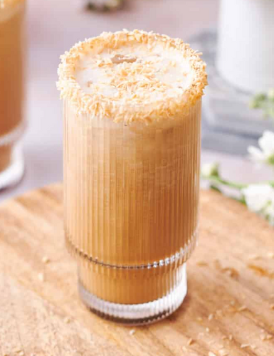 Honey-Kissed Low Cal Coconut Latte – Crazy Cups