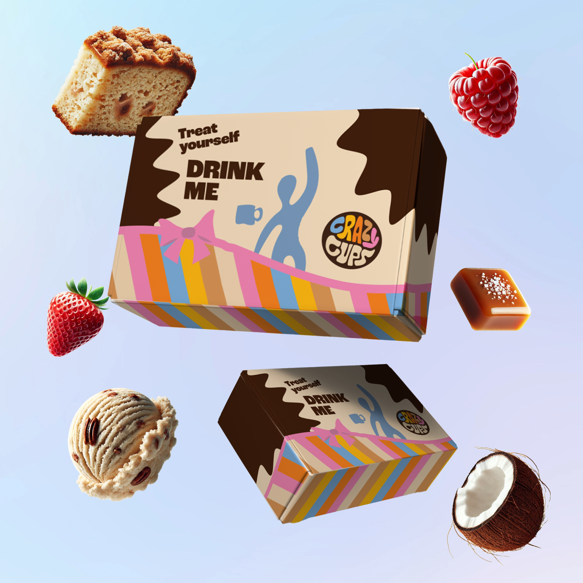 Crazy Cups Coffee Variety Packs – Flavored K-Cups Sampler