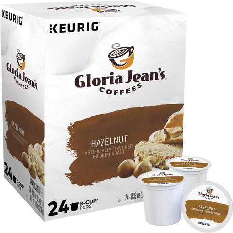 Gloria Jean's Coffees K-Cup Hazelnut Coffee Pods