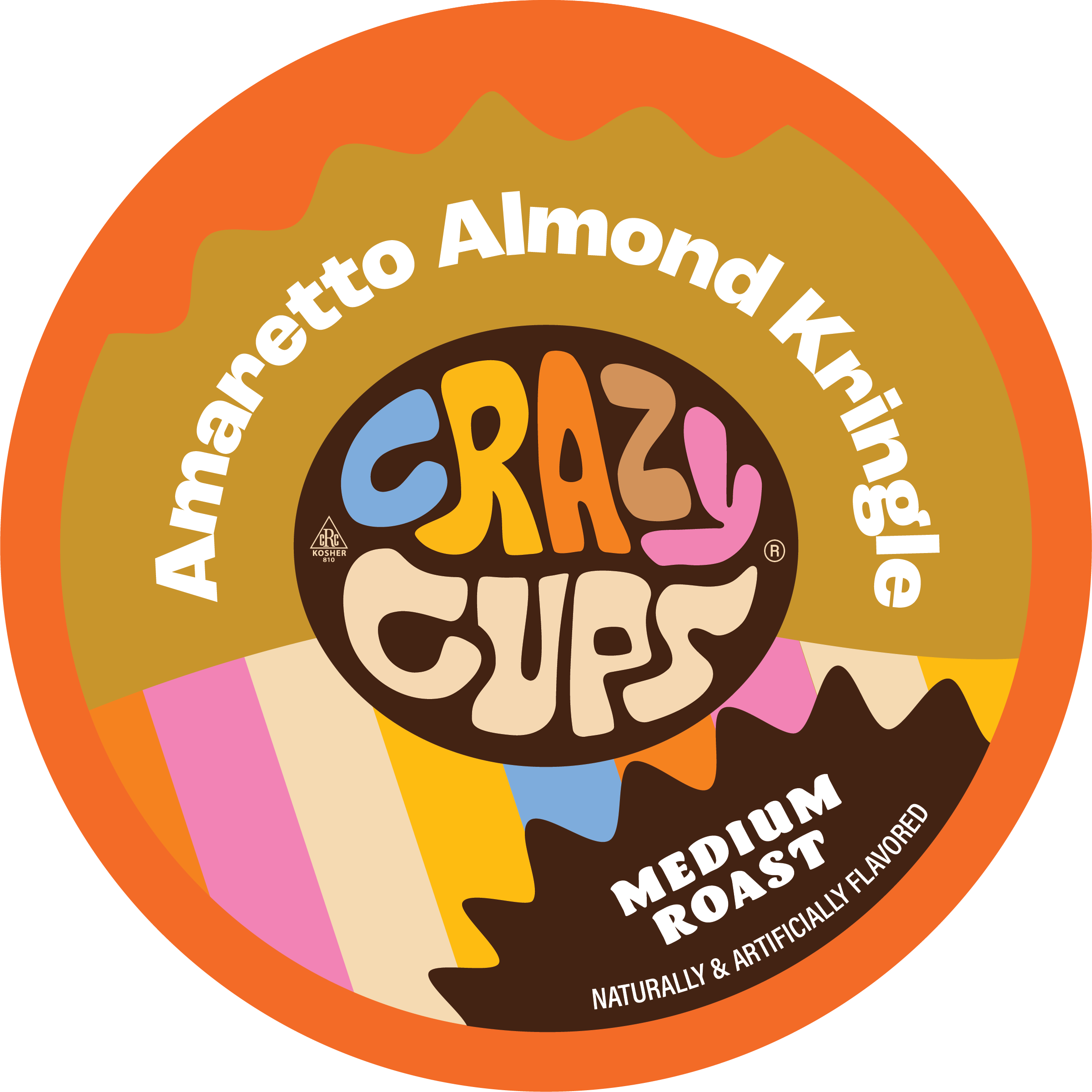 80’s パフェ ミラー creamy & luscious Amaretto Almond Kringle Flavored Coffee Pods – Crazy Cups