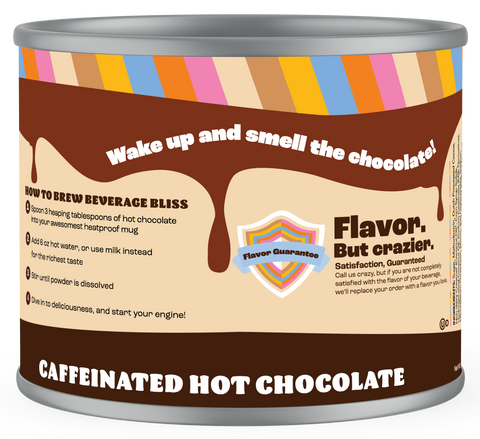 Molten Chocolate Souffle Caffeinated Hot Chocolate Mix