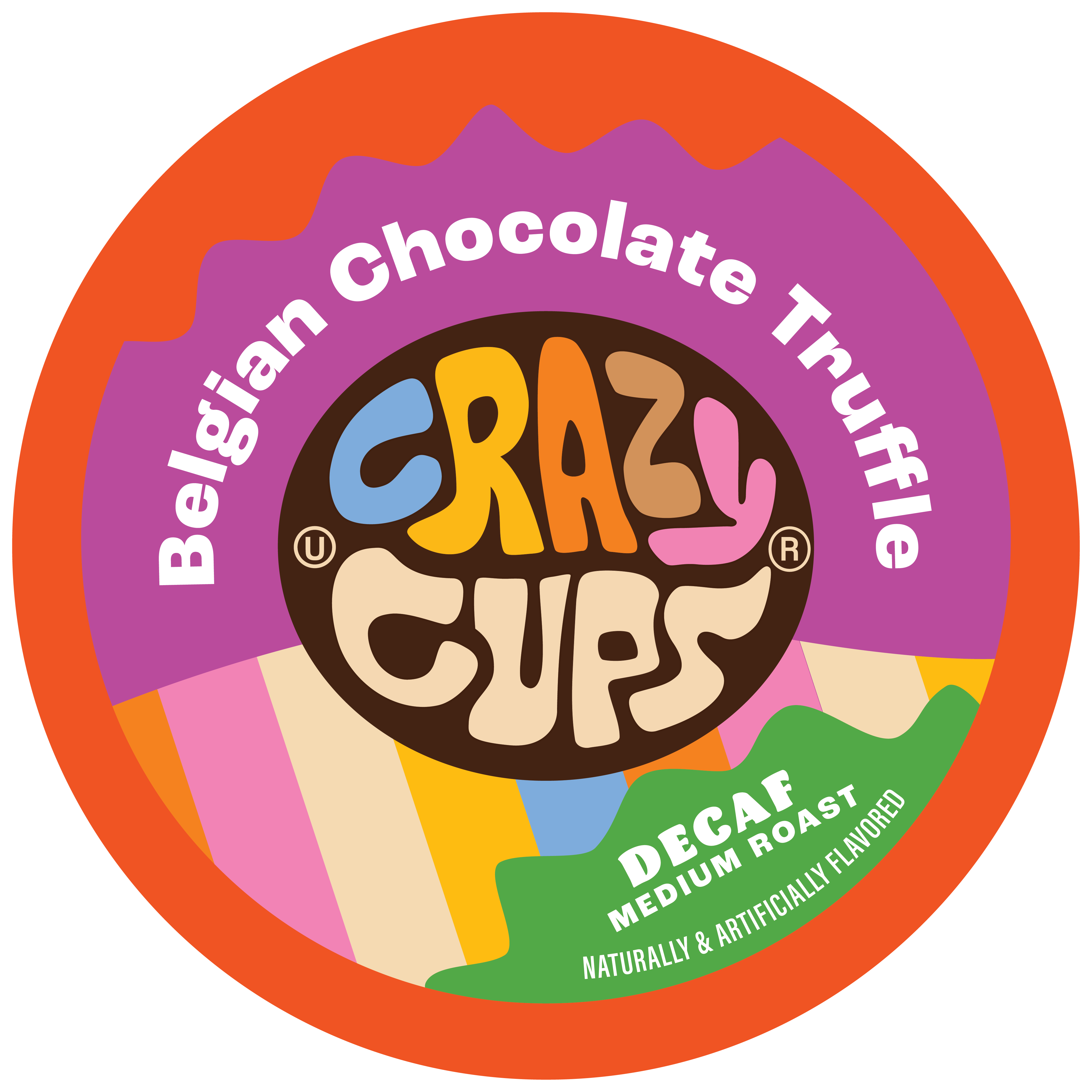 Decaf Belgian Chocolate Truffle Flavored Coffee Pods – Crazy Cups