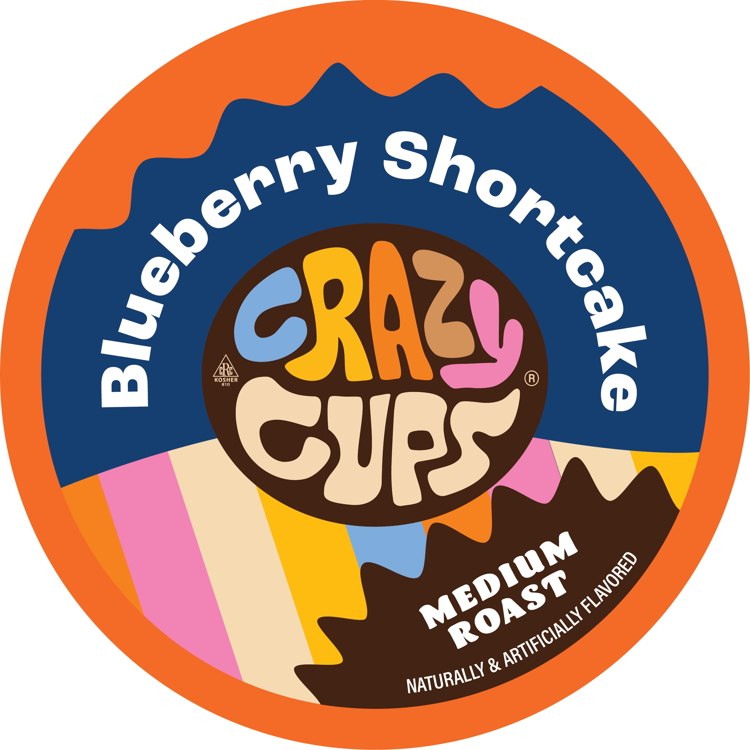 Blueberry Shortcake Flavored Coffee K Pods | Crazy Cups