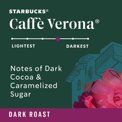 Starbucks® Caffe Verona Coffee Pods