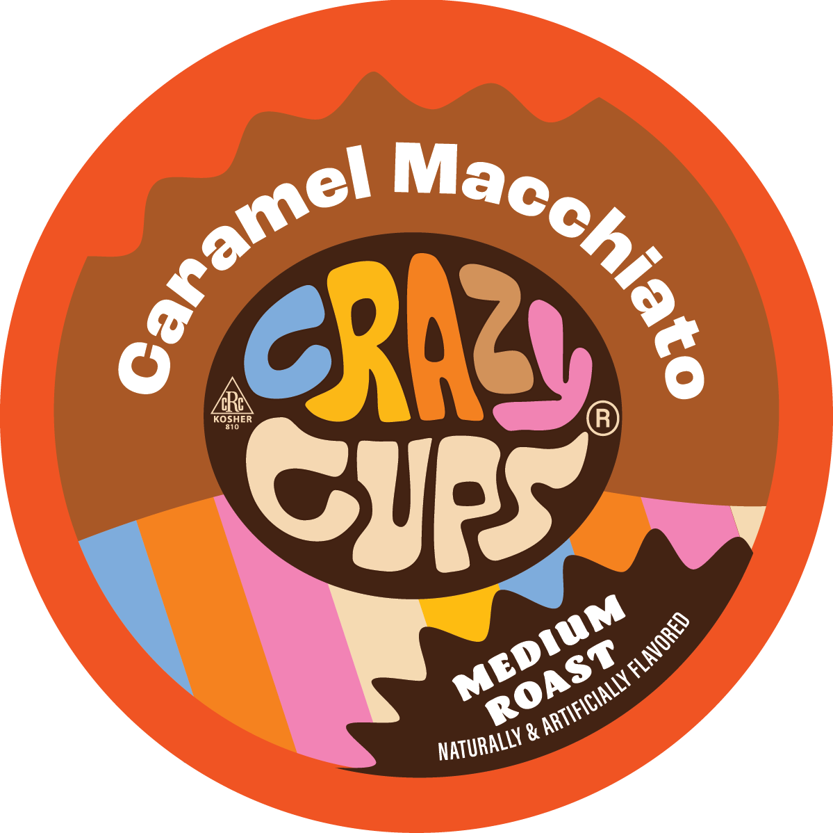 Caramel Macchiato Flavored Coffee by Double Donut | Crazy Cups
