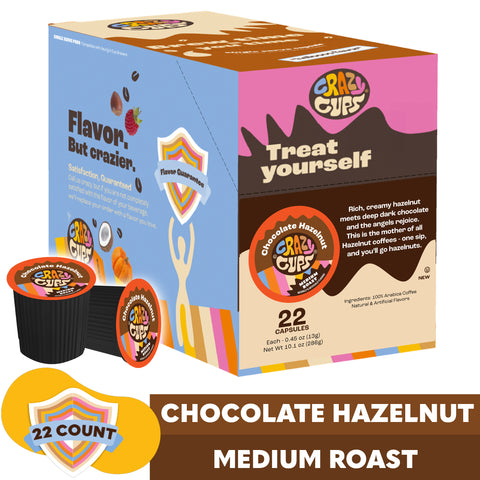 Chocolate Hazelnut Flavored Coffee Pods