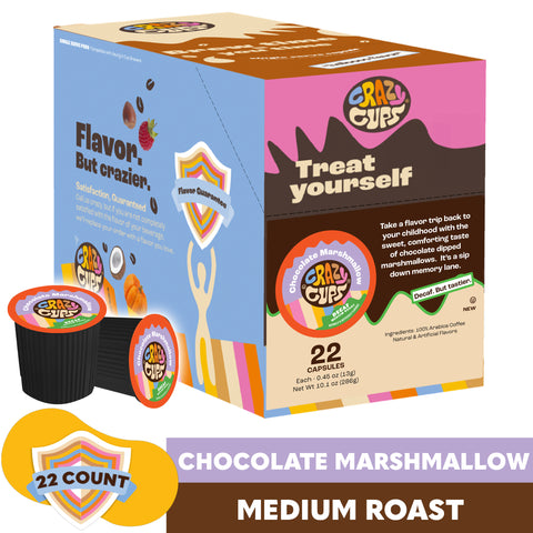 Decaf Chocolate Marshamllows Flavored Coffee Pods