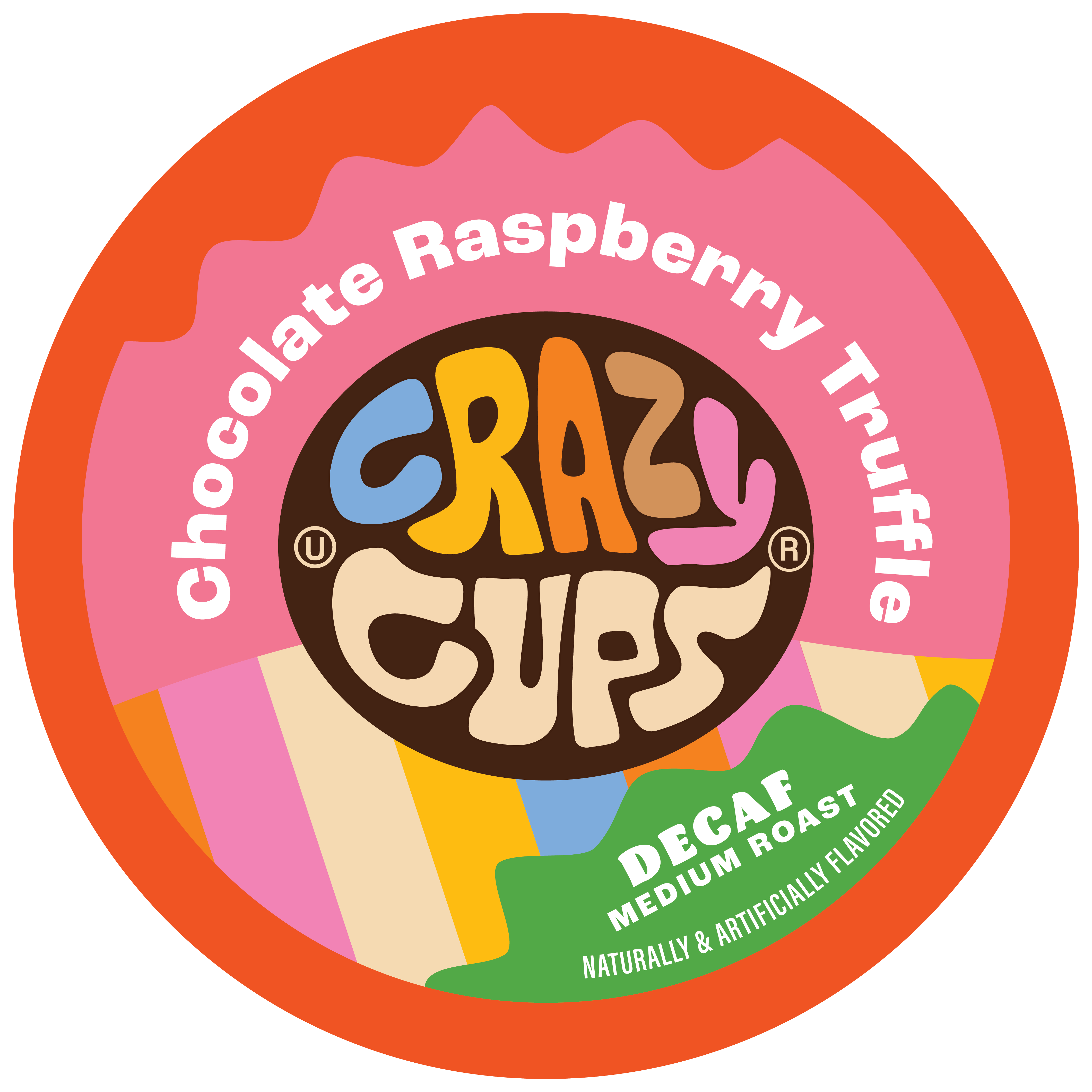 Decaf Chocolate Raspberry Truffle Coffee | Crazy Cups