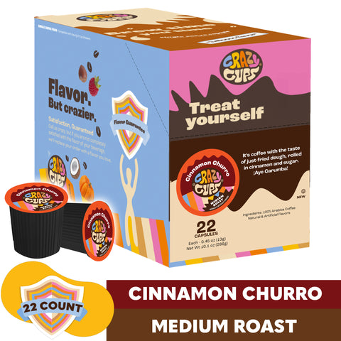Cinnamon Churro Flavored Coffee Pods