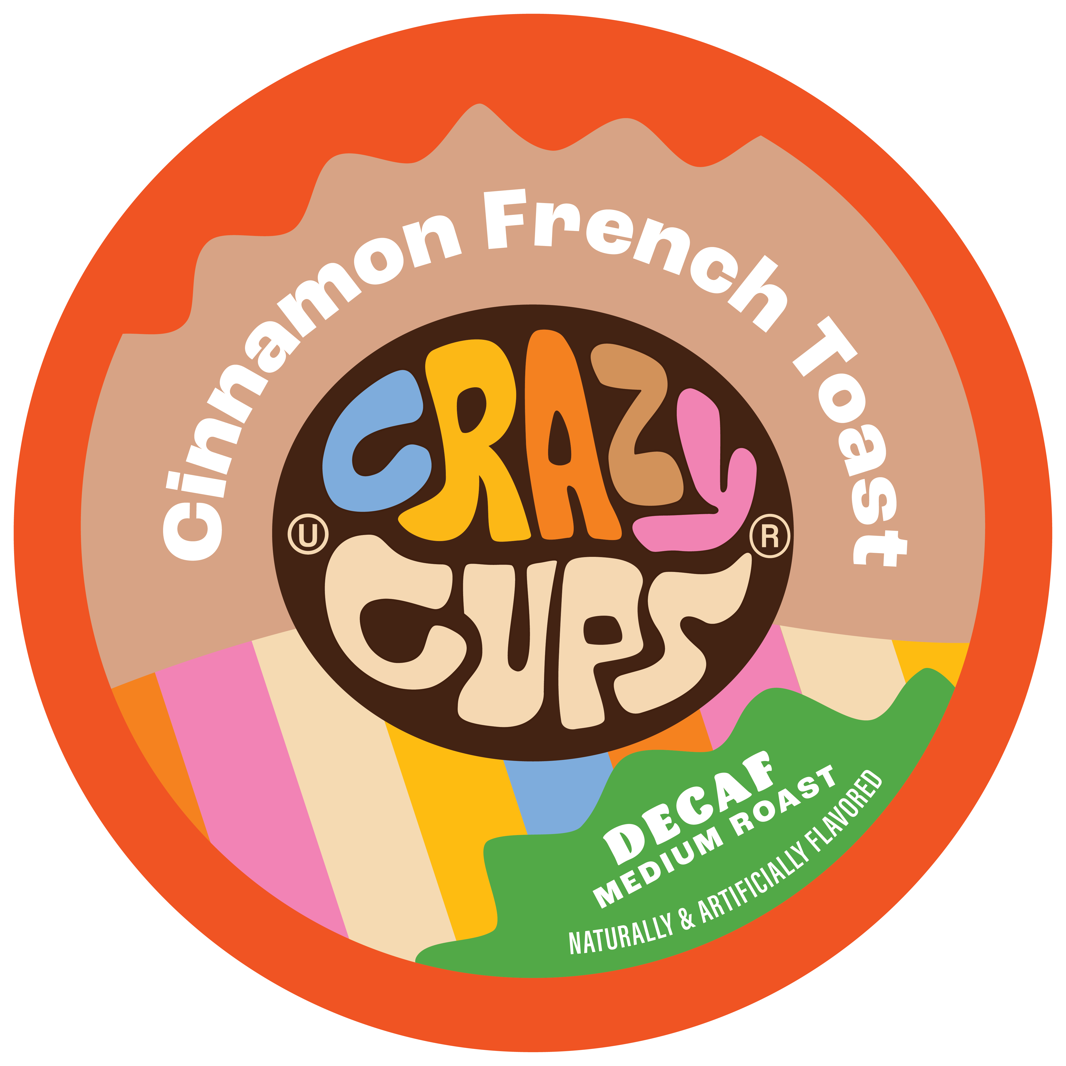 Cinnamon French Toast Decaf Ground Coffee | Crazy Cups