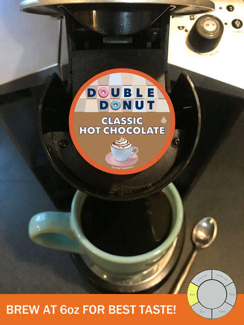 Double Donut Classic Hot Chocolate Pods