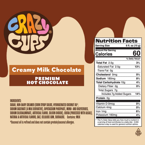 Creamy Milk Chocolate Hot Chocolate Pods
