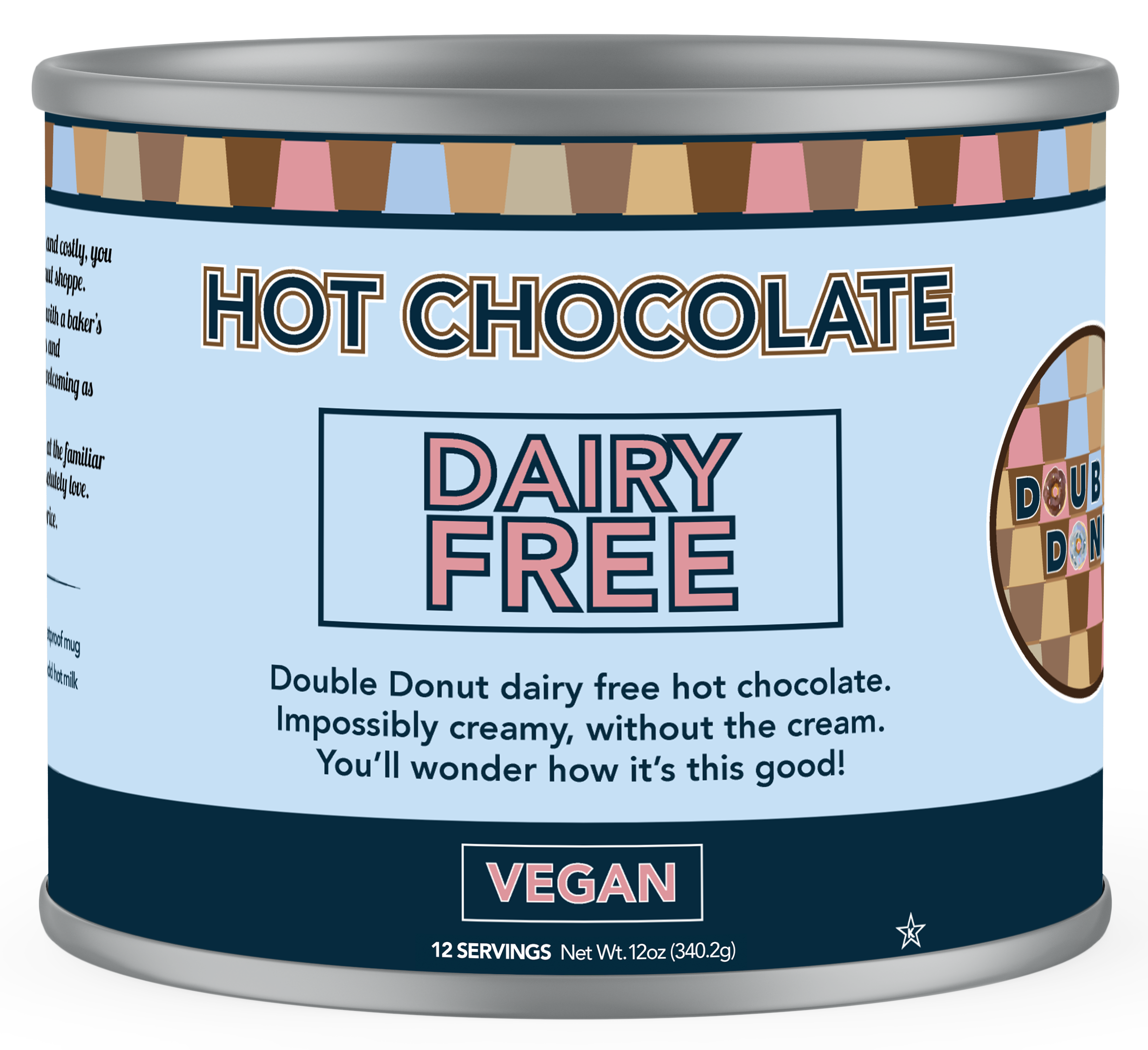 Dairy Free and Vegan Instant Hot Chocolate Mix Crazy Cups