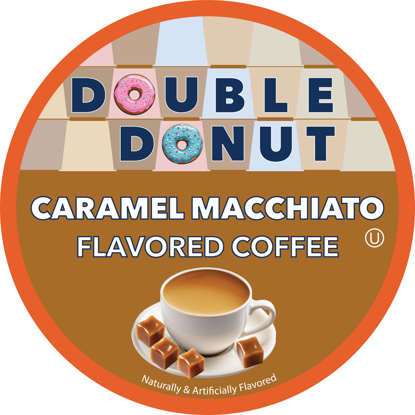 Caramel Macchiato Flavored Coffee Pods – Crazy Cups