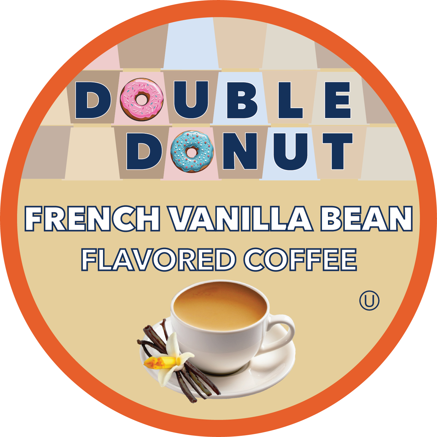 Double Donut Breakfast Blend Coffee K-Cups - Single Serve Pods Compatible With Keurig Brewers