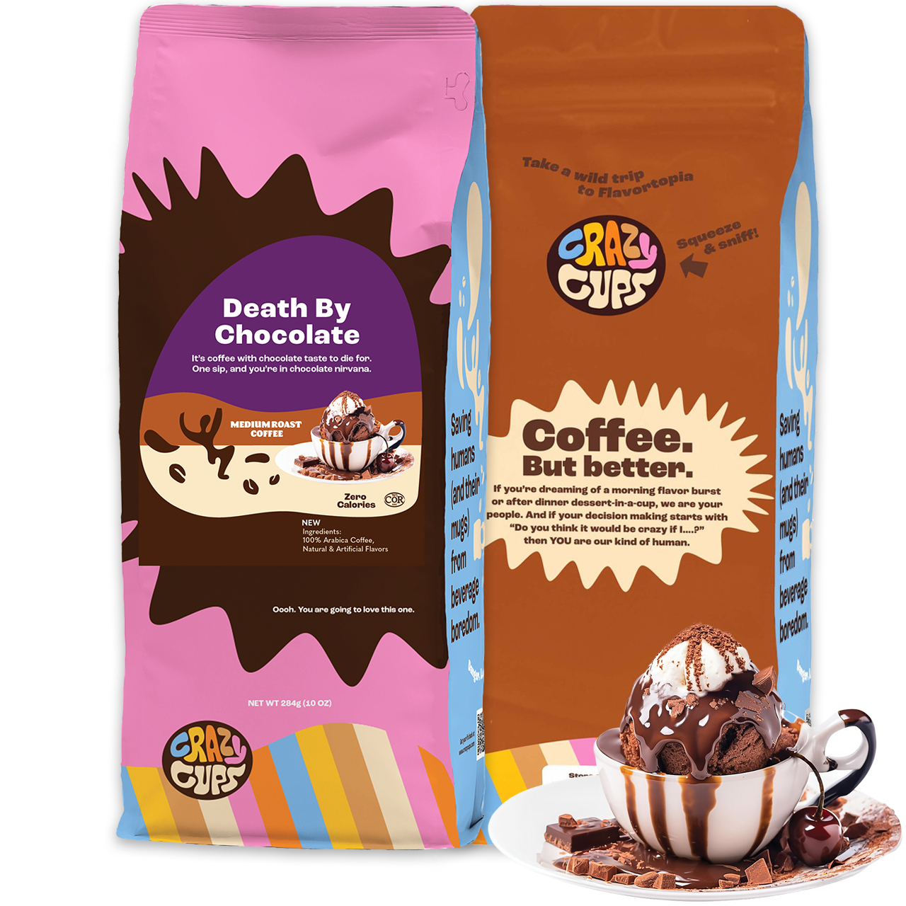 Death By Chocolate Ground – Crazy Cups