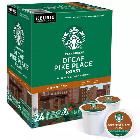 Starbucks® Pike Place Decaf Coffee Pods