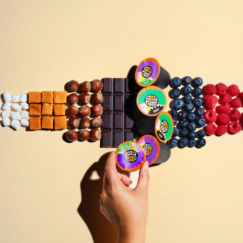 Decaf Chocolate Peanut Butter Cup Flavored Coffee Pods