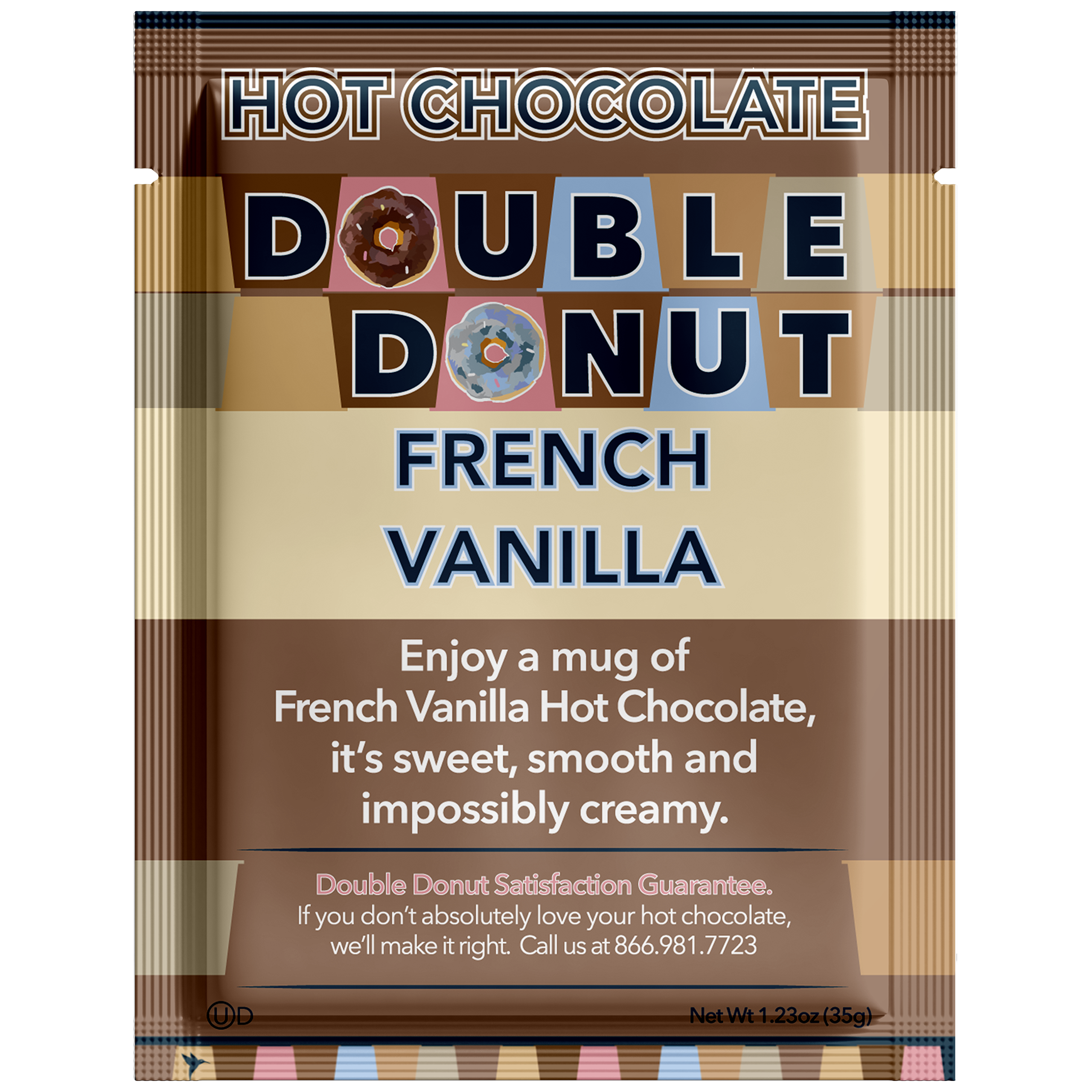 French Vanilla Hot Chocolate Mix Packets – Crazy Cups