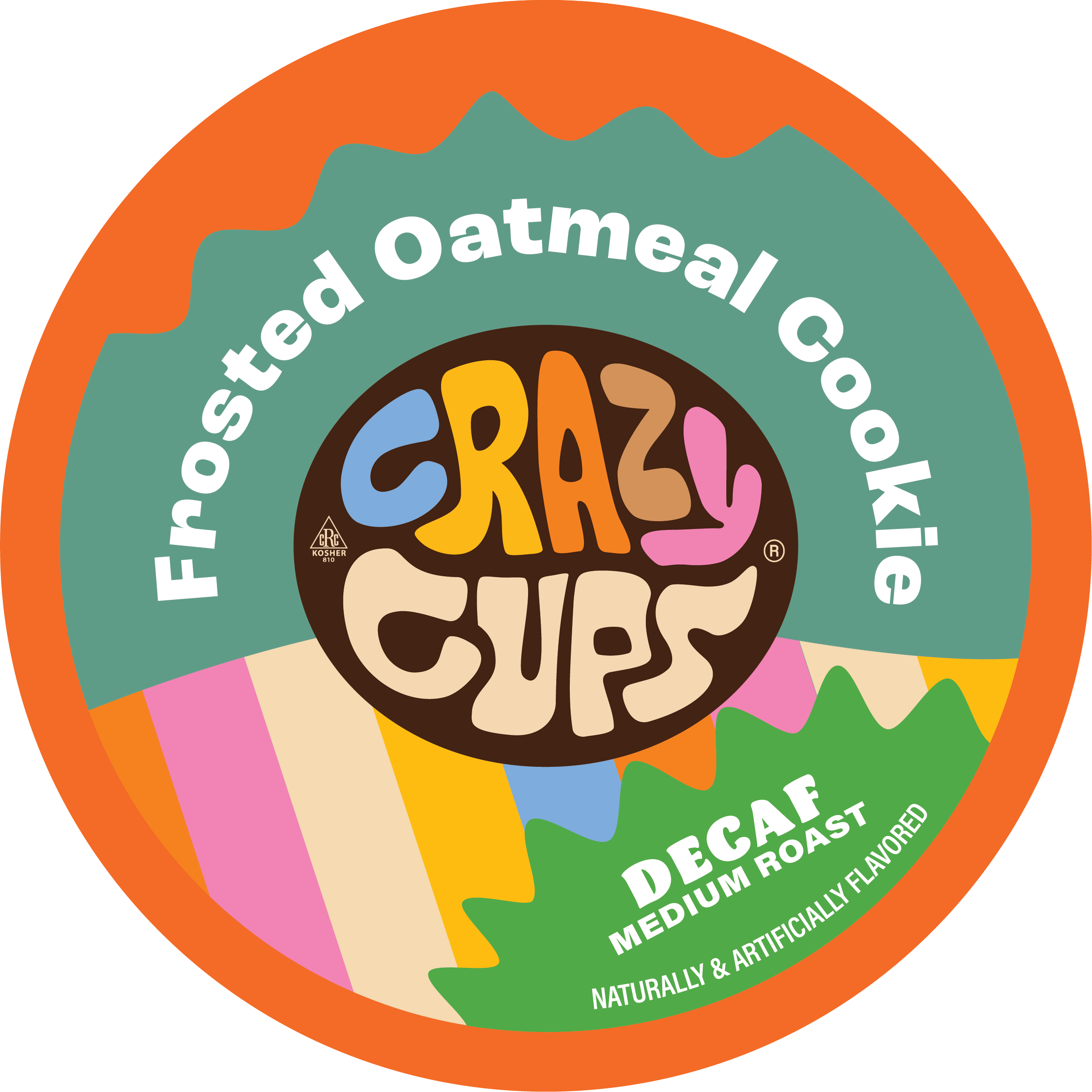 Frosted Oatmeal Cookie Decaf Coffee Pods for Keurig | Crazy Cups