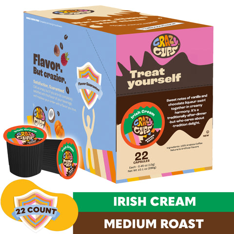 Irish Cream Flavored Coffee Pods