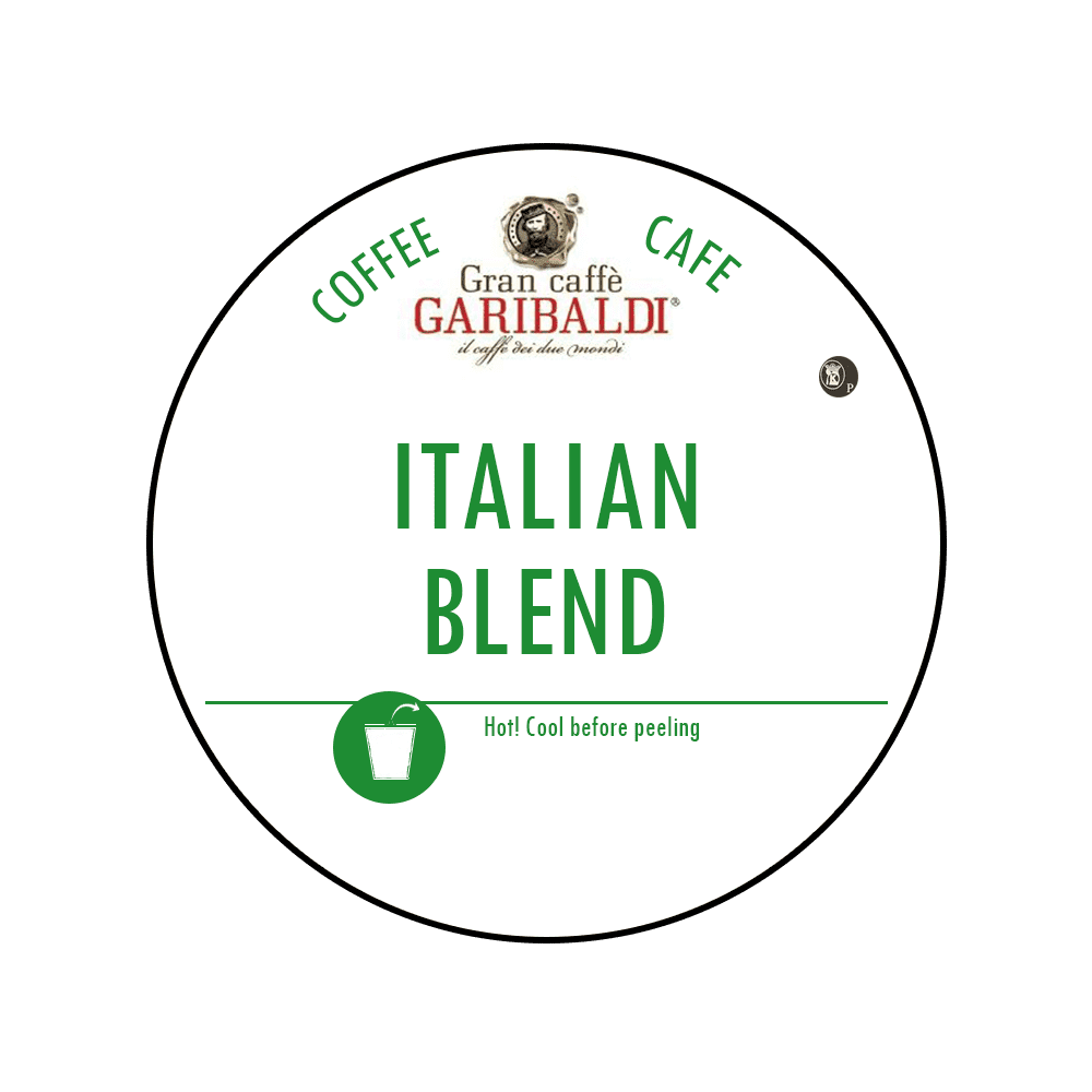 Gran Caffe Garibaldi 100 Italian Blend Coffee Coffee Pods for