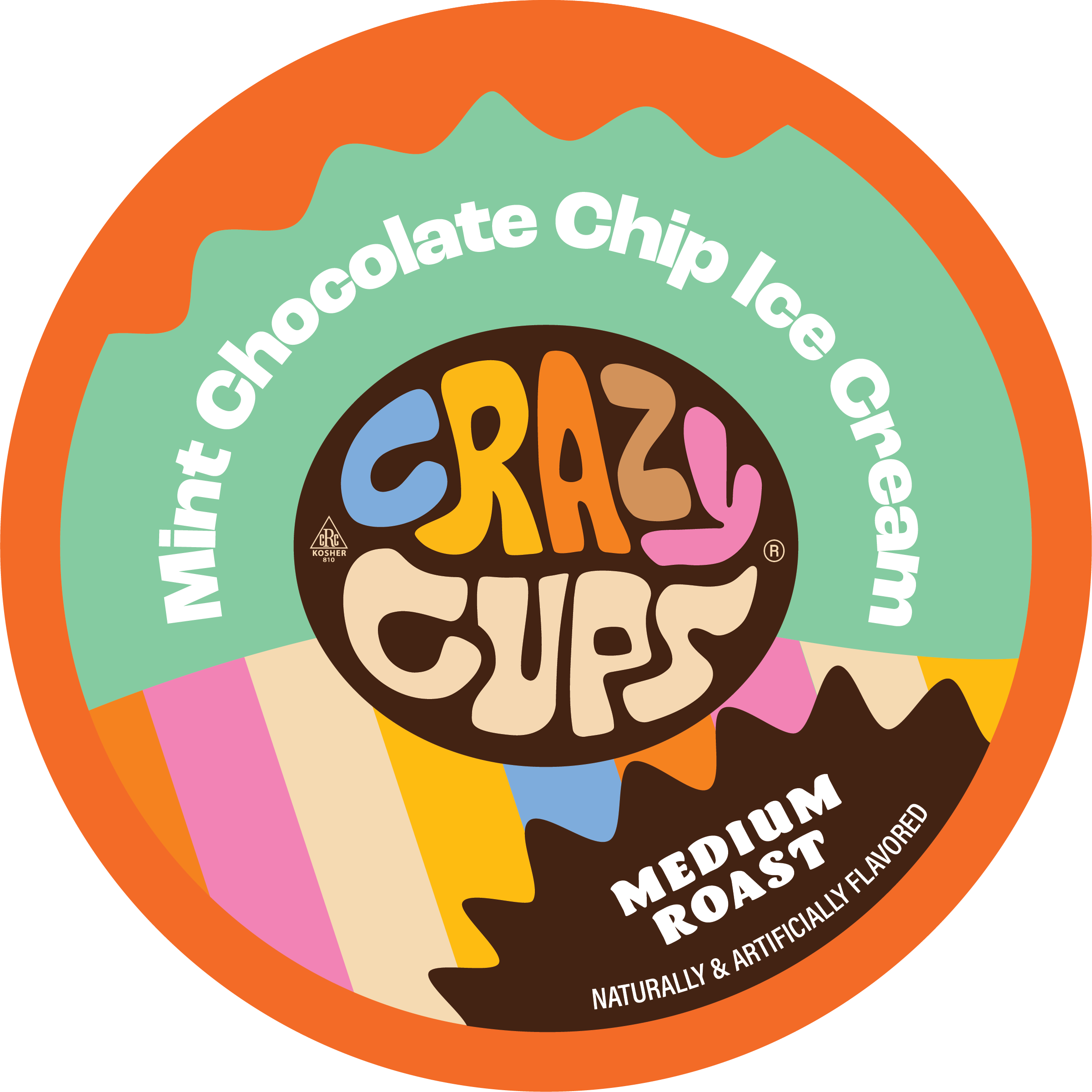 Mint Chocolate Chip Ice Cream Coffee Pods – Crazy Cups