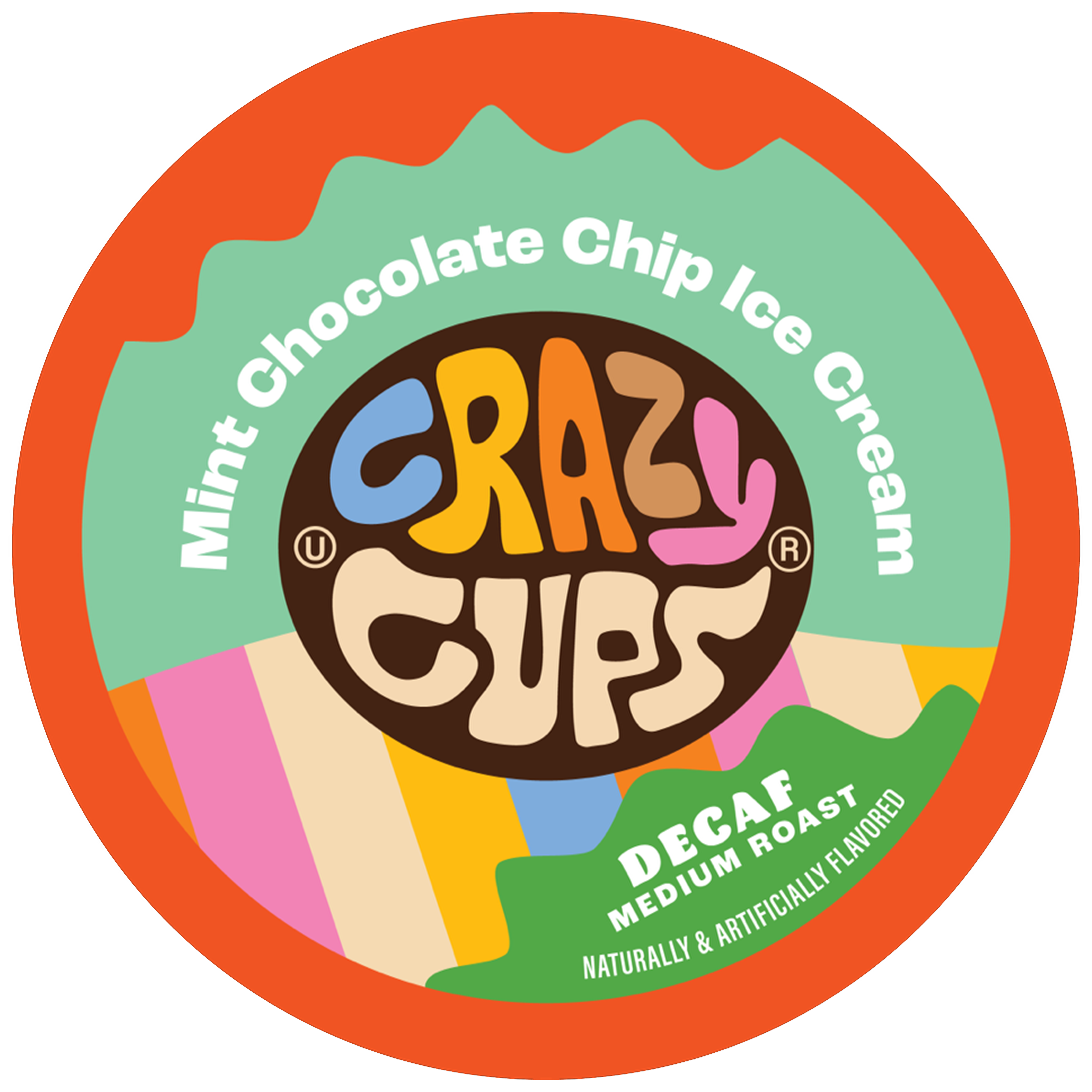 Decaf Mint Chocolate Chip Ice Cream Coffee Pods – Crazy Cups