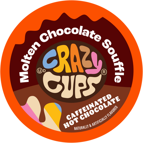 Molten Chocolate Souffle Caffeinated Hot Chocolate Pods