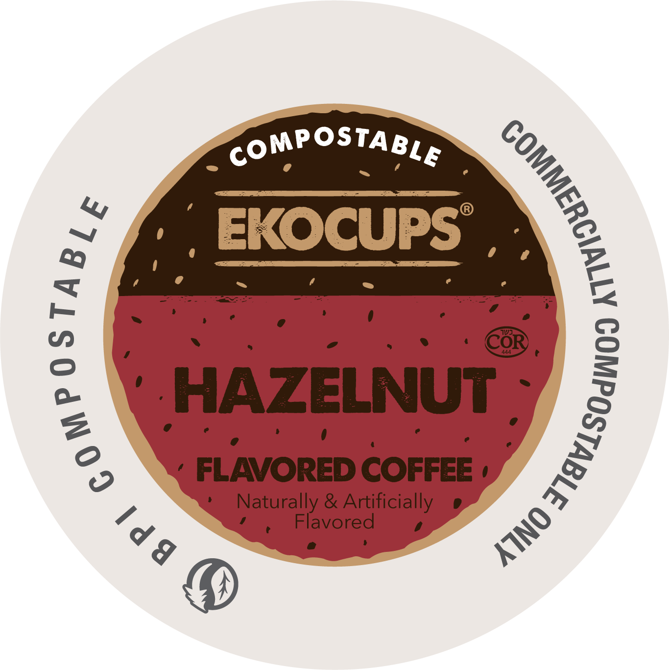 カプコソ EkoCups Hazelnut Compostable Coffee Pods – Crazy Cups