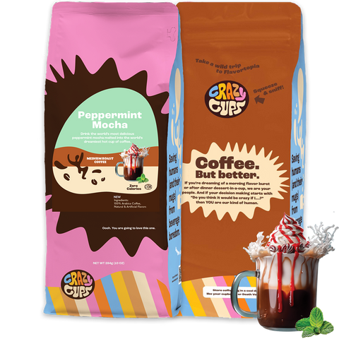 Peppermint Mocha Flavored Ground Coffee