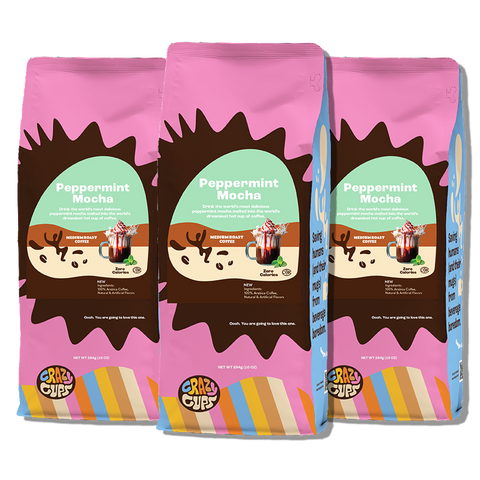 Peppermint Mocha Flavored Ground Coffee