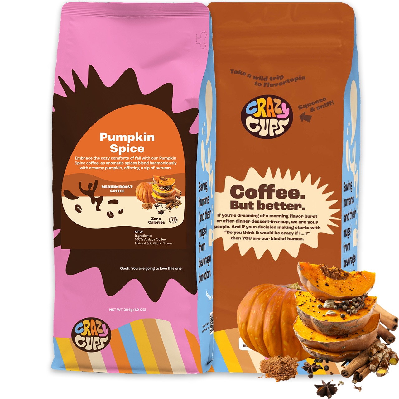 Pumpkin Spice Ground – Crazy Cups