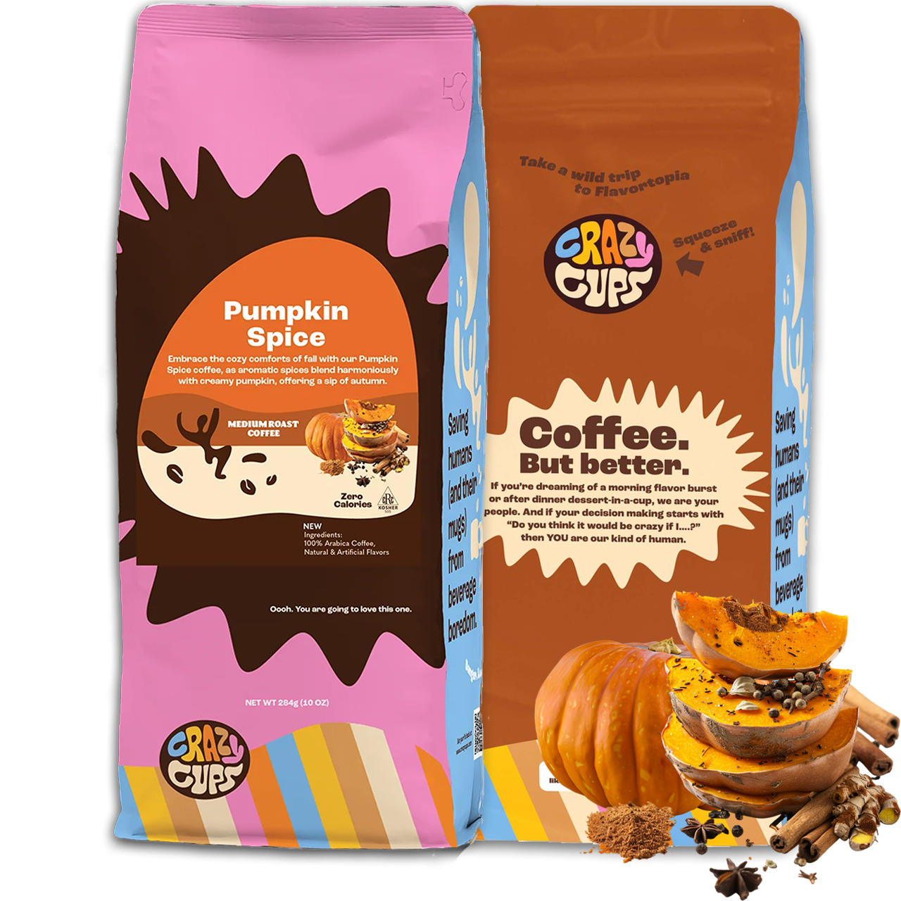 Pumpkin Spice Ground – Crazy Cups