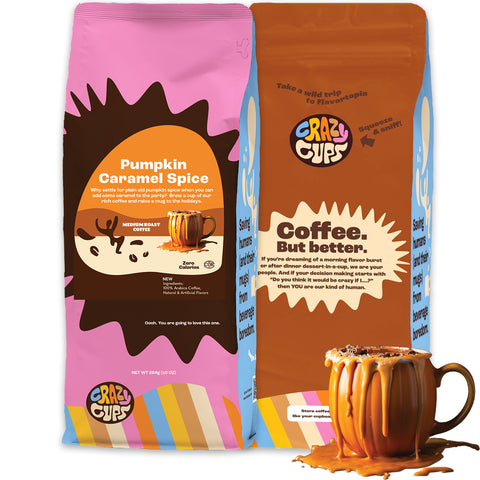 Pumpkin Caramel Spice Flavored Ground Coffee
