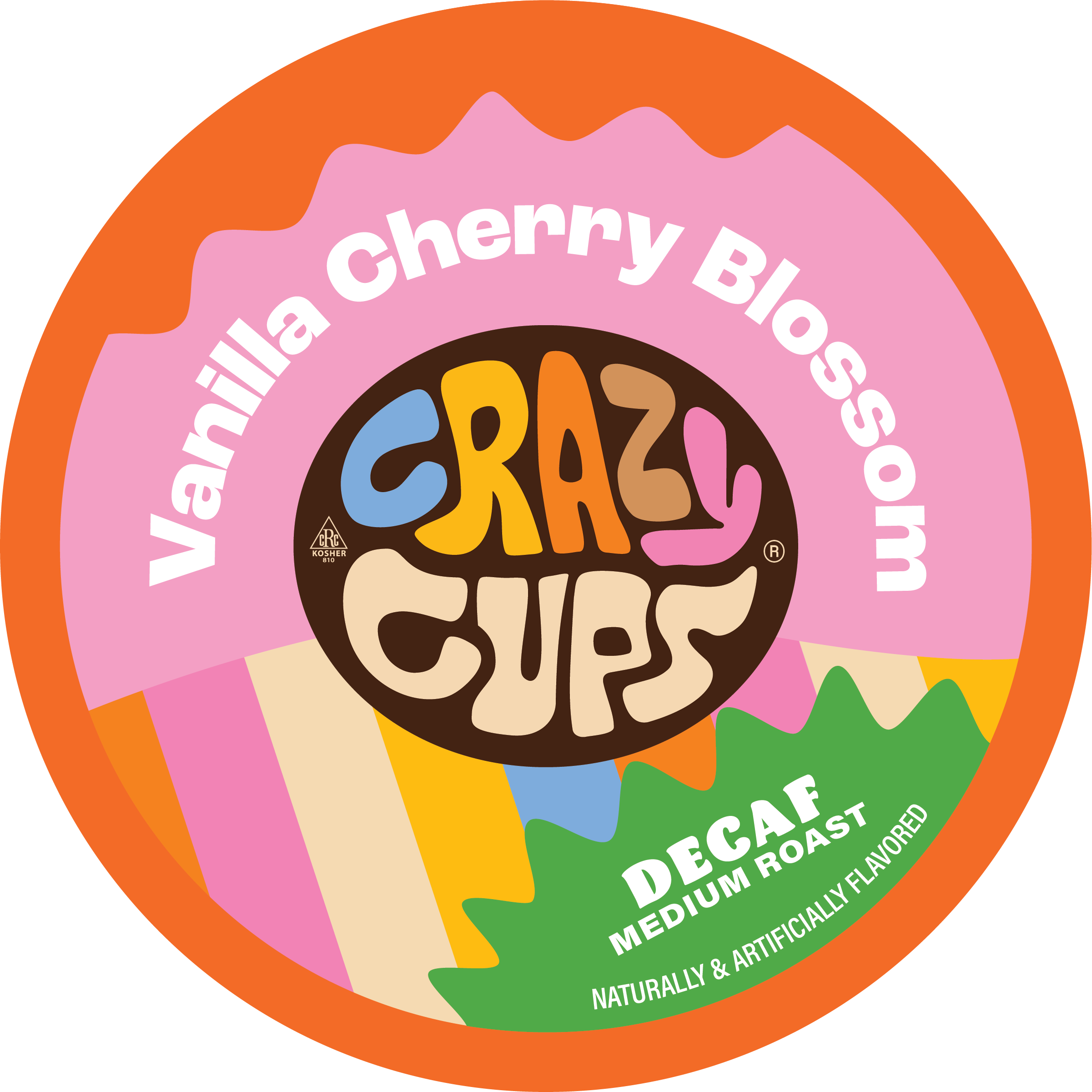 Decaf Vanilla Cherry Blossom Flavored Coffee Pods – Crazy Cups Decaf Vanilla Cherry Blossom Flavored Coffee Pods – Crazy Cups