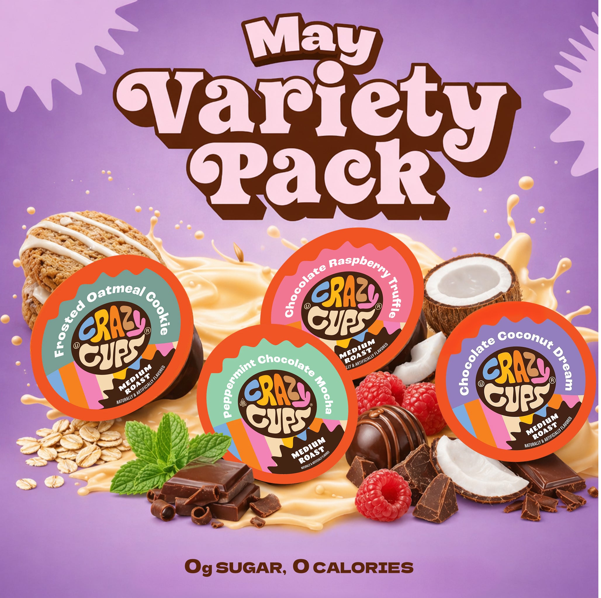 Curated Seasonal Variety Pack- Limited Edition – Crazy Cups