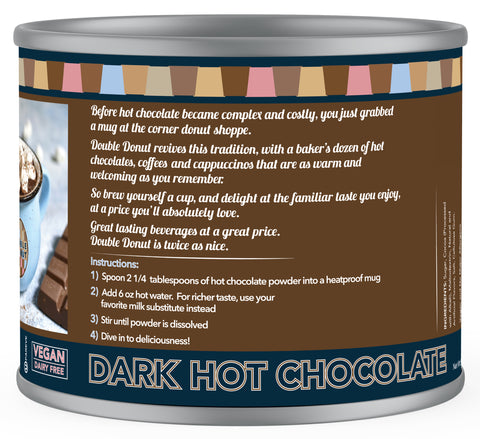 Vegan Dairy Free Dark Hot Chocolate Mix