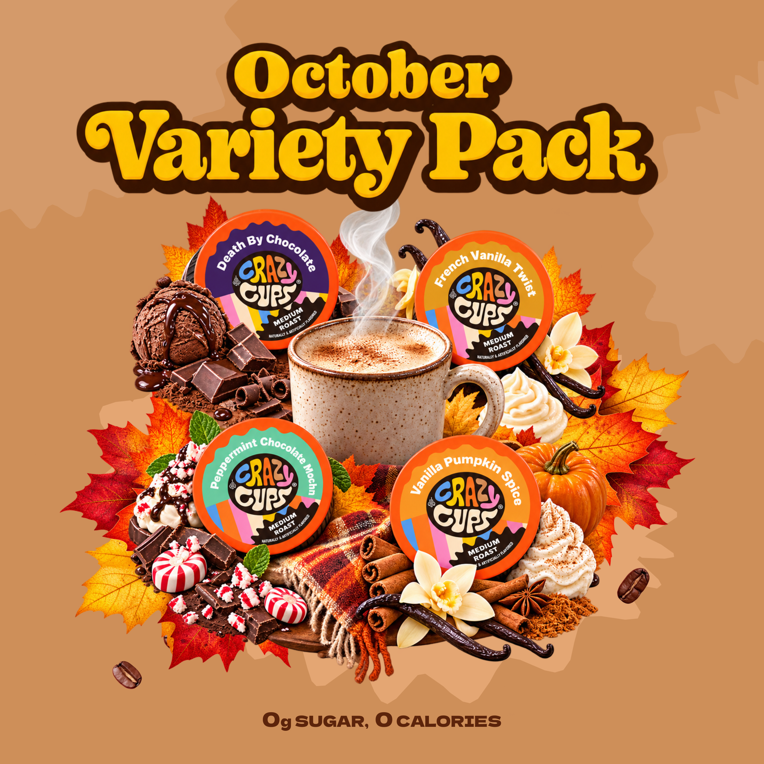 Curated Seasonal Variety Pack- Limited Edition – Crazy Cups