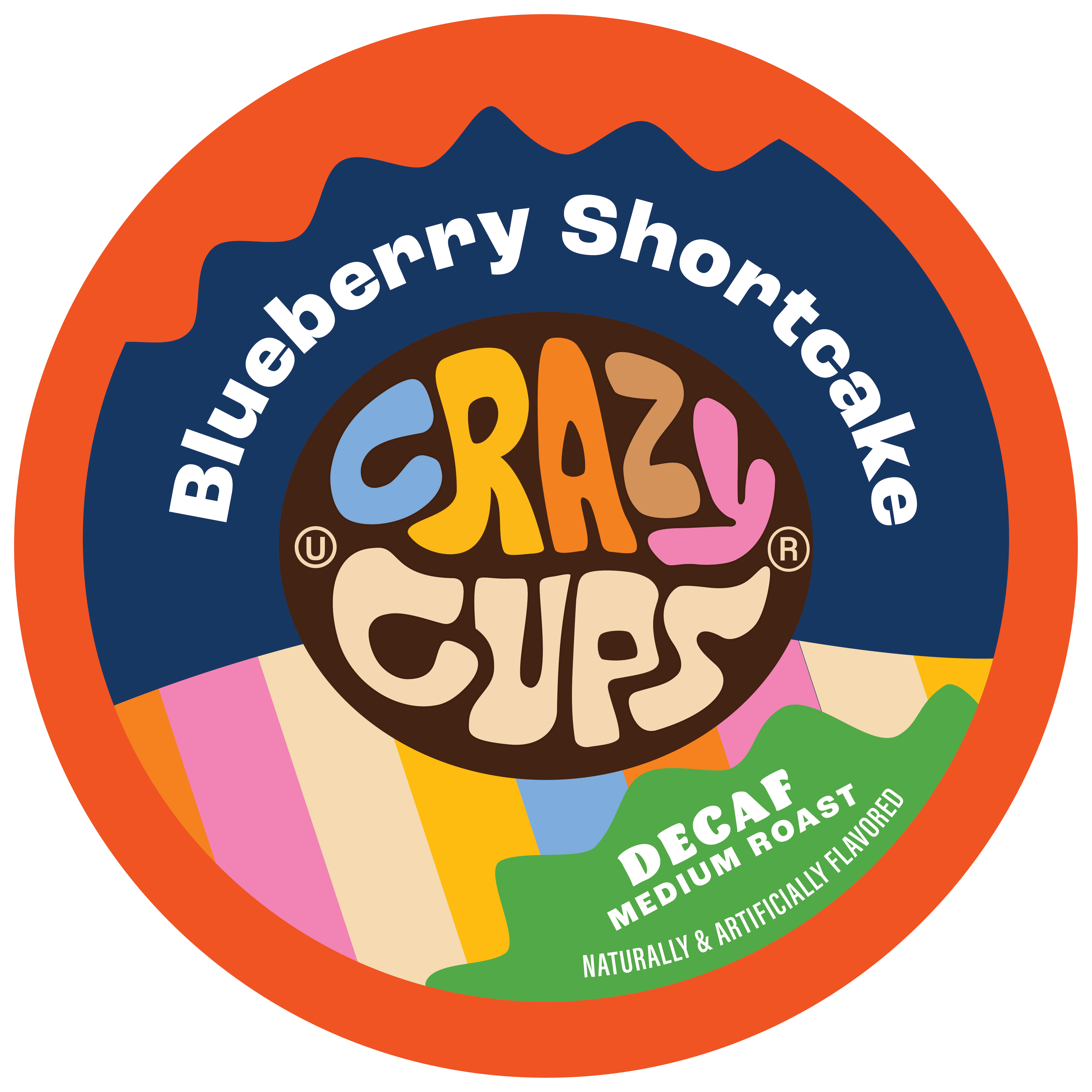 Decaf Blueberry Shortcake – Crazy Cups