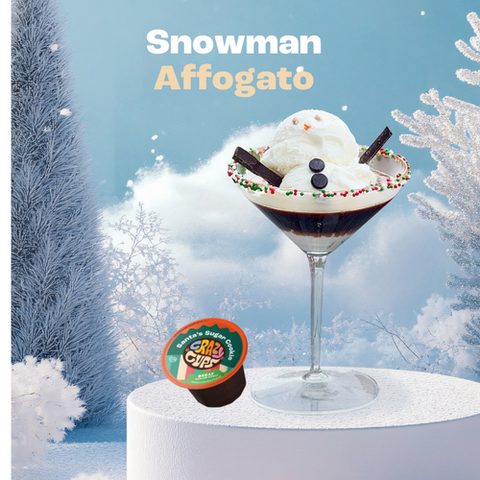 Snowman Affogato Recipe