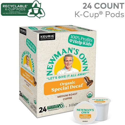 Newman's Own® Decaf Organic Special Coffee Pods