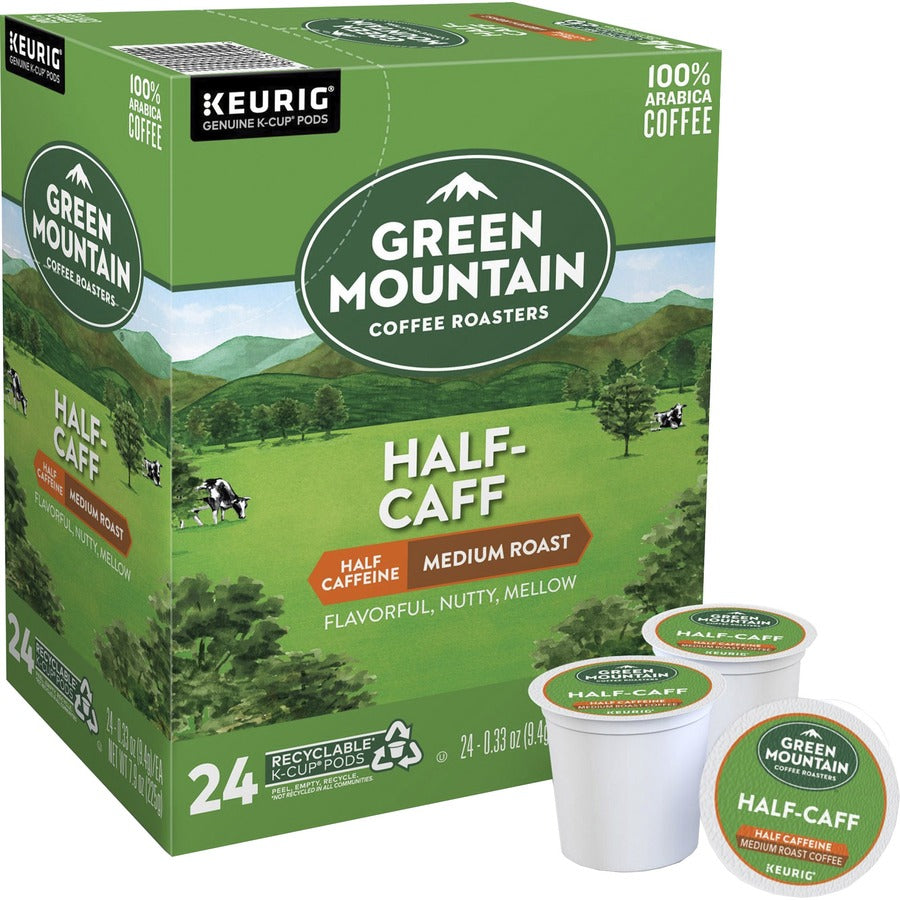 Green Mountain Coffee Roasters® Half-Caff Coffee Pods – Crazy Cups