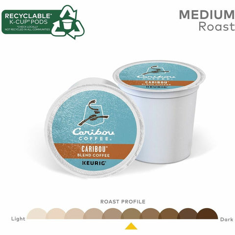 Caribou Coffee® K-Cup Caribou Blend Coffee Pods