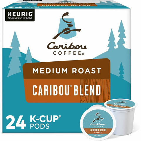 Caribou Coffee® K-Cup Caribou Blend Coffee Pods