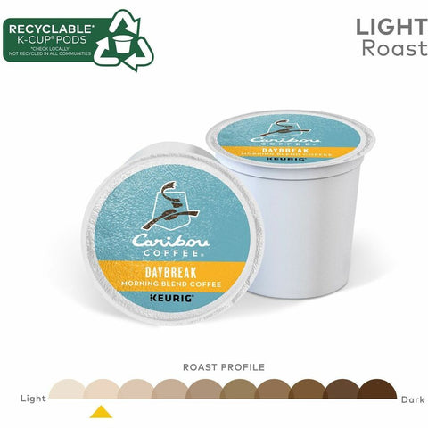 Caribou Coffee® K-Cup Daybreak Coffee Pods