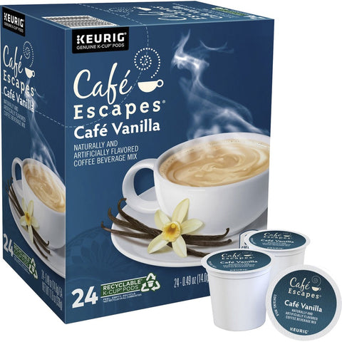 Café Escapes® K-Cup Café Vanilla Coffee Pods