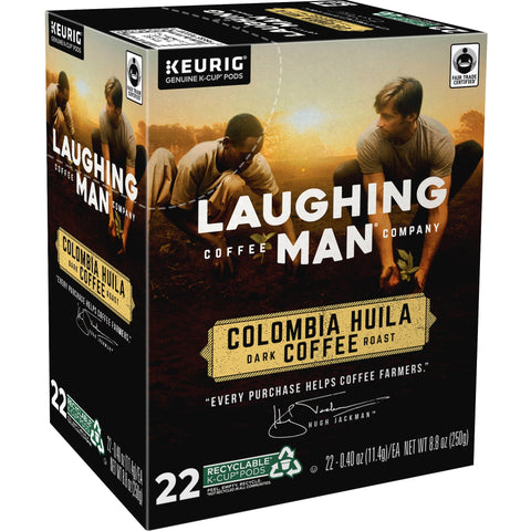 Laughing Man Colombia Huila Coffee Pods