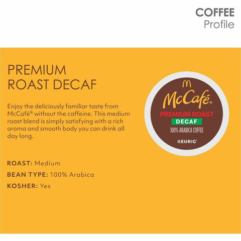 McCafé® Decaf Premium Roast Coffee Pods