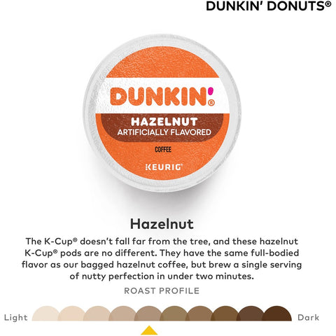 Dunkin'® Hazelnut Flavored Coffee Pods